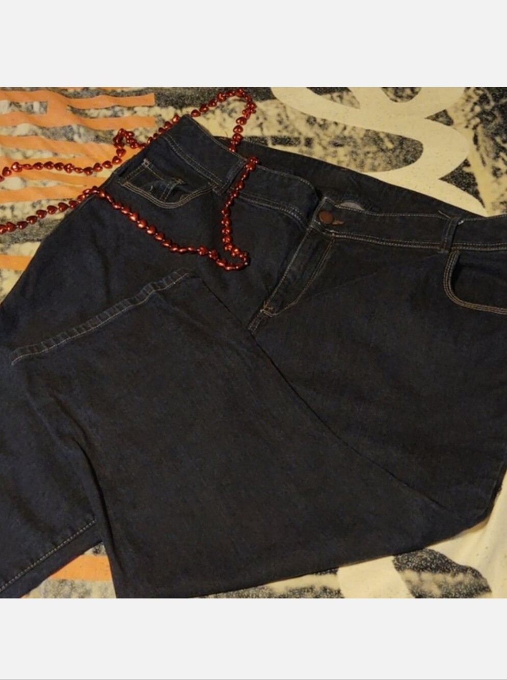 Lane Bryant Dark Blue Capri Jeans 26 - Picture 1 of 9